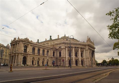 Burgtheater Austrian National Theatre In Vienna Stock Image Image
