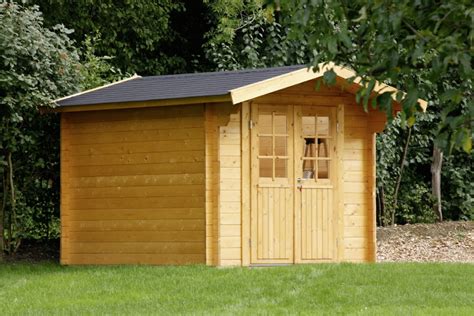 Biete hier ein gartenhaus/ blockhaus ca. Gartenhaus «240x240cm Holzhaus Bausatz Holz 34mm ...
