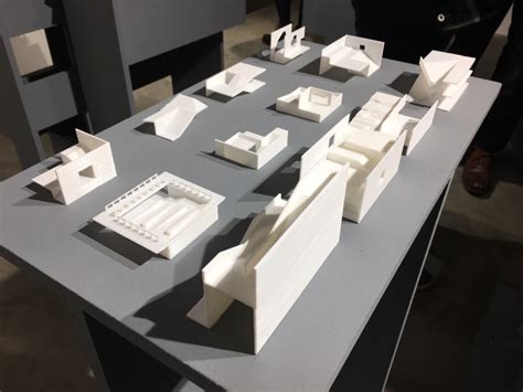 Whopping Architecture Model Made Possible With Batch 3d Printing By