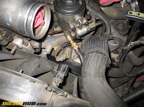 Ford Powerstroke 60l Diesel Fuel Pressure Adapter For Fuel Pressure