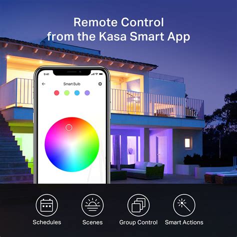 Kasa Smart Light Bulb Multicolor Kasa Smart