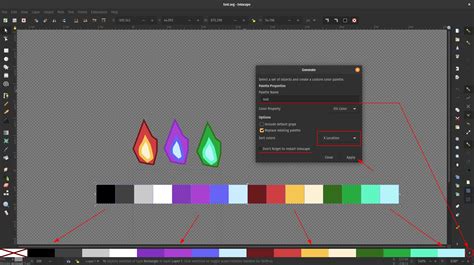 Custom Ordered Color Palettes In Inkscape Blender Lets Play