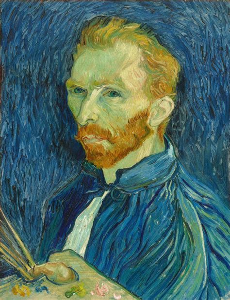 Vincent Van Gogh Self Portrait National Gallery Of Art Extremely