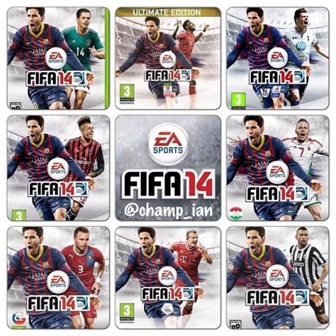The Fifa14 Covers So Far