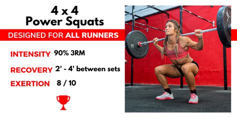 4 X 4 Power Squats — High Performance West