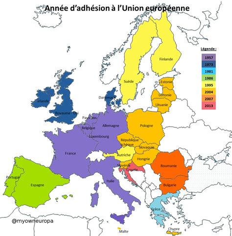 Carte Union Européenne 28 Pays