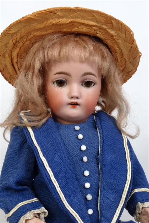 Antique German Bisque Head Doll Heinrich Handwerck Hh 189 From