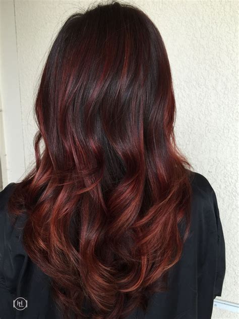 Red Balayage Red Balayage Hair Brown Hair Pictures Balayage Hair