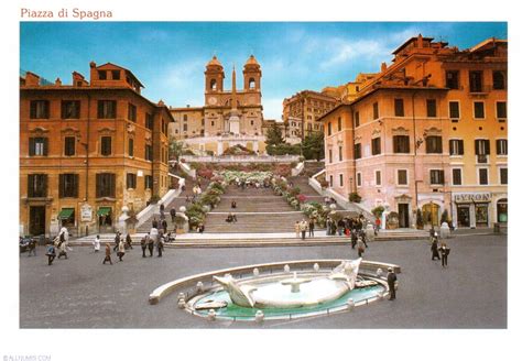 Dieses hotel für familien in rom liegt im historischen viertel, nur wenige schritte entfernt von: Rome - The Spanish Steps, seen from Piazza di Spagna, Rome ...