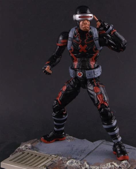 Cyclops Red And Black Marvel Legends Custom Action Figure Marvel Now