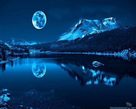 Blue Moon Wallpapers Wallpaper Cave