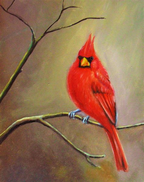 Abstract Cardinal Painting At Explore Collection