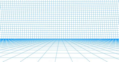 Premium Vector Perspective Grid Floor Tile Detailed Blue Lines On