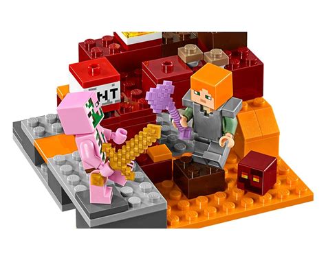 Lego Set 21139 1 The Nether Fight 2018 Minecraft Rebrickable