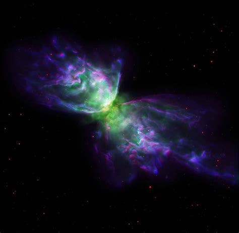 Ngc6302 Bug Nebula In Uv Fits Data Obtained From Hubble Legacy
