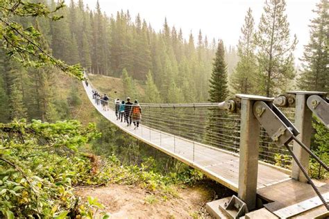 Blackshale Suspension Bridge Hike Kananaskis Country Travel Banff