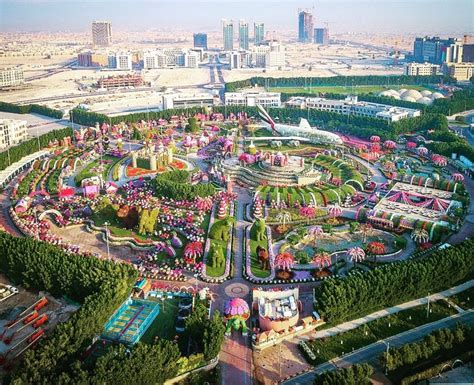 Disneyland Of Flowers In The Desert Only At Dubai Miracle Garden