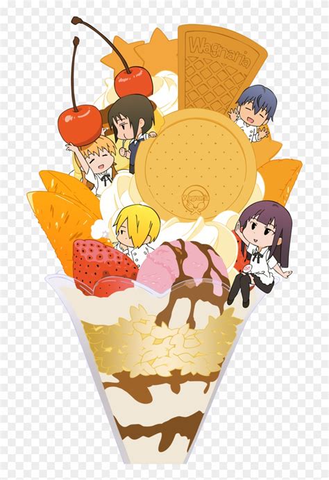 Ice Cream Chibi Anime Ice Cream Free Transparent Png Clipart Images
