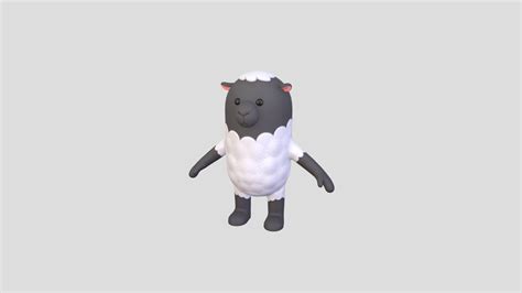 sheep character buy royalty free 3d model by bariacg [0ecf9e9] sketchfab store