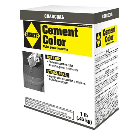 Sakrete 1 Lb Cement Color Charcoal 65075002 The Home Depot