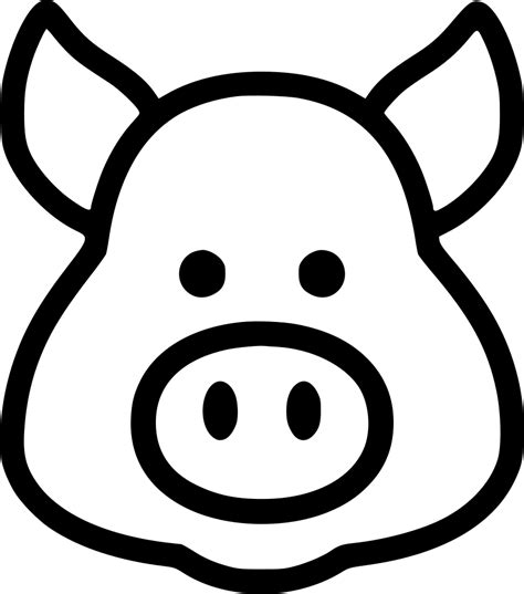 Pig Svg Png Icon Free Download 431255 Onlinewebfontscom