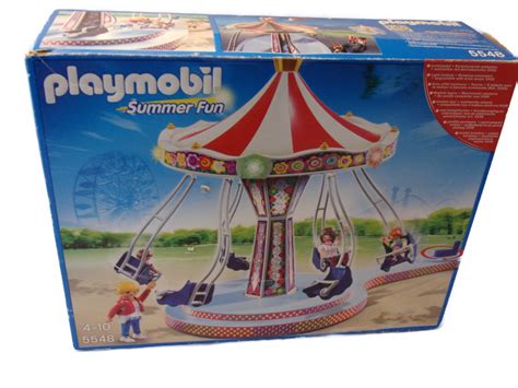 Der Spielonkel Playmobil Summer Fun Kettenkarussell Mit Beleuchtung Gebraucht