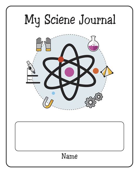 Science Journal Cover 6 Free Pdf Printables Printablee