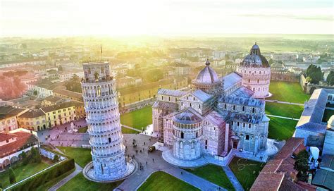 Leaning Tower Of Pisa Aerial View Photograph By Gian Lorenzo Ferretti