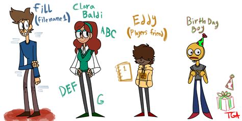 Baldis Basics Before Incident Extra Characters By Silverblueberry21