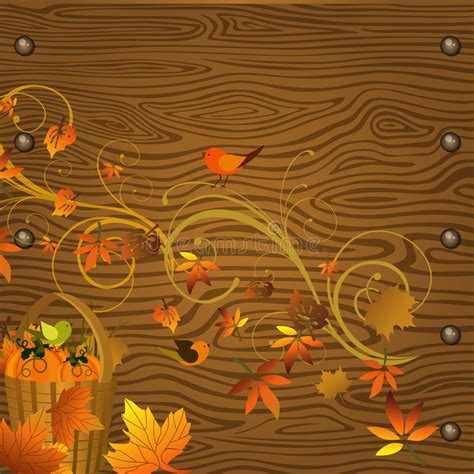 Autumnal Background Stock Illustration Illustration Of Nature 47235972
