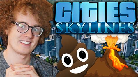 The Poo Volcano Cities Skylines Youtube