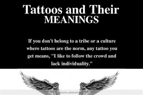 Popular Tattoos And Their Meanings