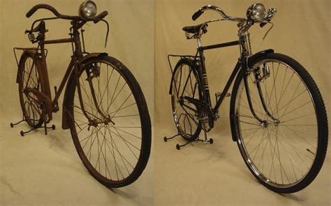 Restauración completa de una bicicleta antigua Bicicletas antiguas