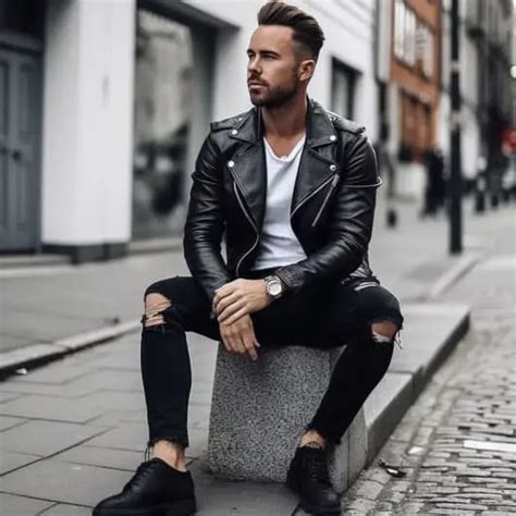 trendy fashion tips what to wear with black ripped jeans for men