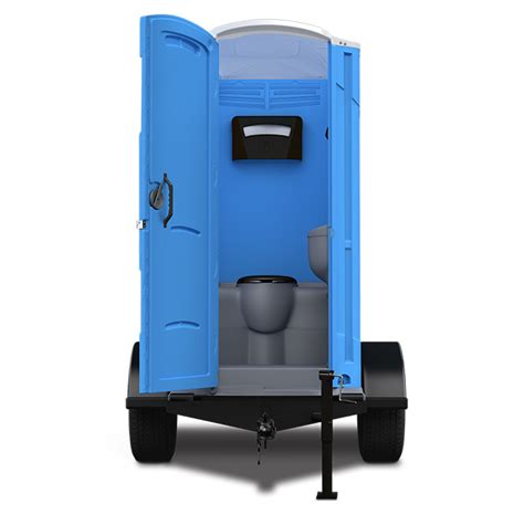 Towable Porta Potty With Sink Trailer Mounted Toilet