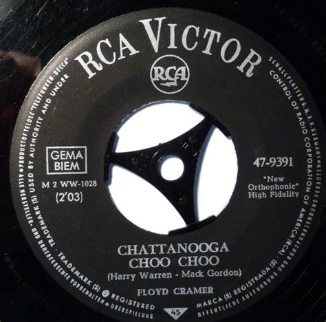 Floyd Cramer Chattanooga Choo Choo - Floyd Cramer - Chattanooga Choo Choo / The Big Chihuahua (1962, Vinyl