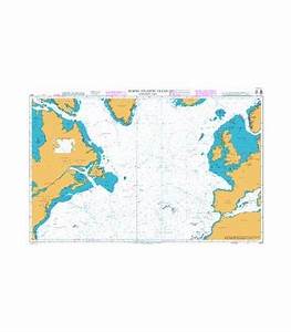 British Admiralty Nautical Chart 4011