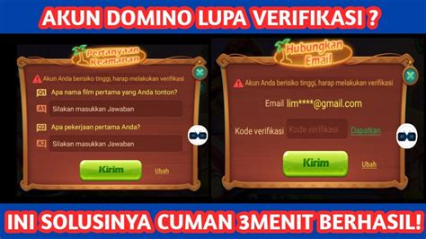 lupa verifikasi higgs domino