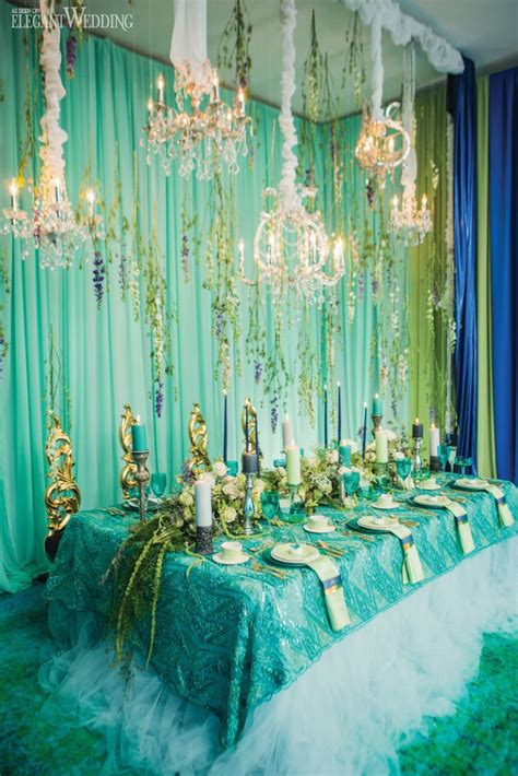Under The Sea Mermaid Inspired Wedding Theme Elegantweddingca Sea