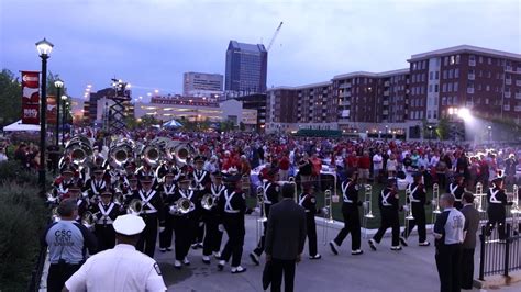Ohio State Marching Band At Cso 7262014 Marching To The Stage Youtube