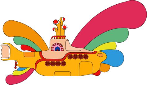 Yellow Submarine - Beatles Yellow Submarine Clipart - Png Download png image