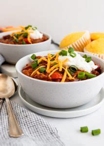 Quick And Simple Turkey Chili Lemons Zest