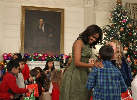 Michelle Obama White House Christmas Decorations 2015 Popsugar