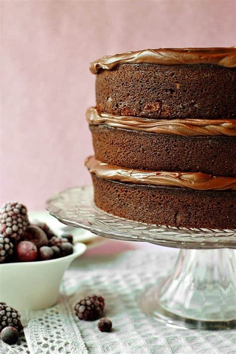 My Favourite Chocolate Layer Cake Domestic Gothess