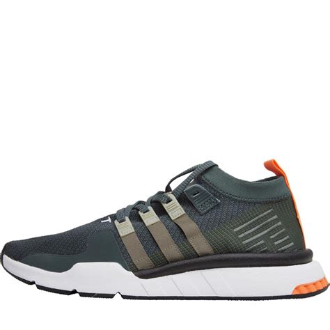 Buy Adidas Originals Mens Eqt Support Mid Adv Primeknit Trainers Legend