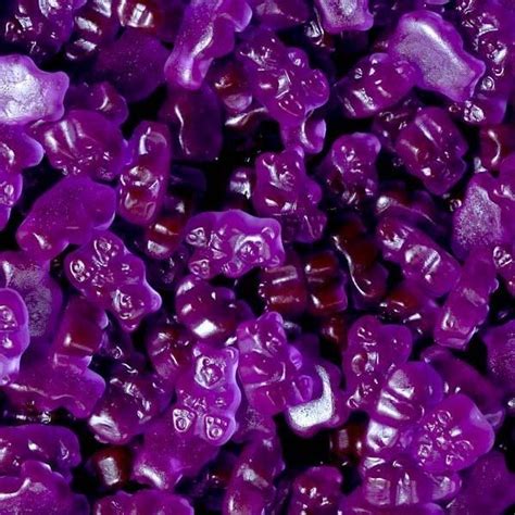 Purple Gummy Bears D Violet Aesthetic Dark Purple Aesthetic