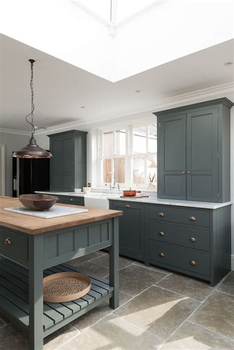 View in gallery complement the gray kitchen cabinets with bold color accents such as green. Dark Grey Kitchen | Kitchen design, Kitchen style, Home ...