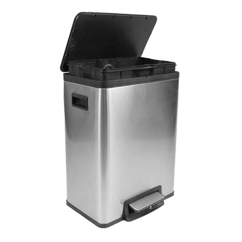 Better Homes And Gardens 105 Gallon Stainless Steel Rectangular Kitchen Garbage Can Storename