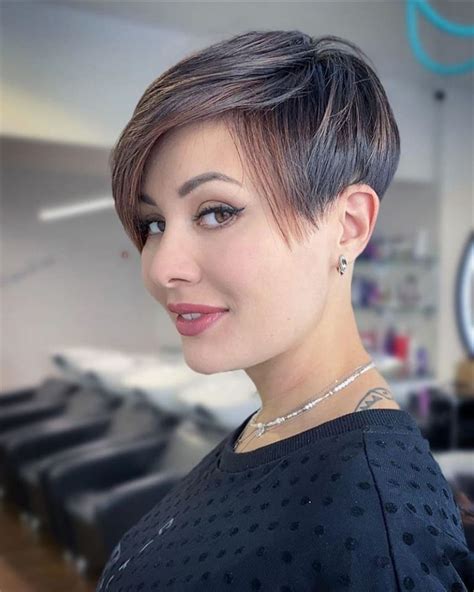 You no longer have the option of a ponytail on a lazy day, and you certainly can't hide behind your hair when you're feeling underconfident. Best Short Pixie Haircut Gallery for Your 2021 ...