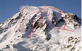 Mount Rainier Climbing Routes Images